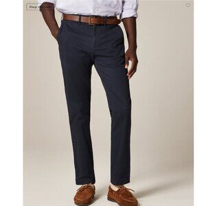 J. Crew 770 Straight-fit stretch chino pant in navy 36 x 32